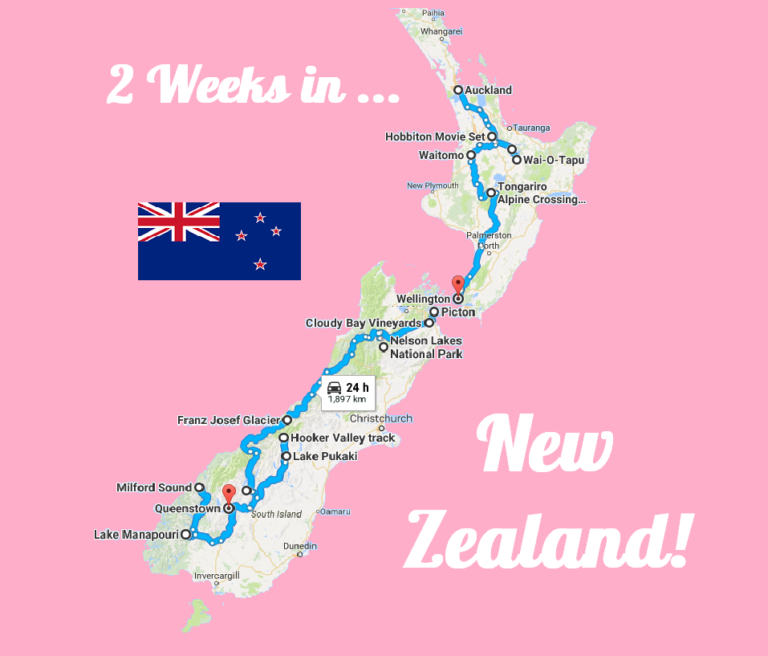 My Travel Itinerary 2 Weeks In New Zealand Marie The Baguettes 2174
